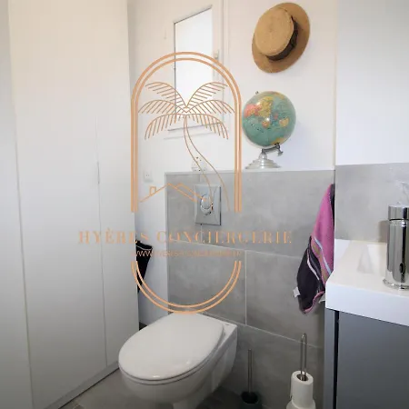 Villa La Quietude-villa T4 Costebelle Plage Almanarre By Hc Hyeres