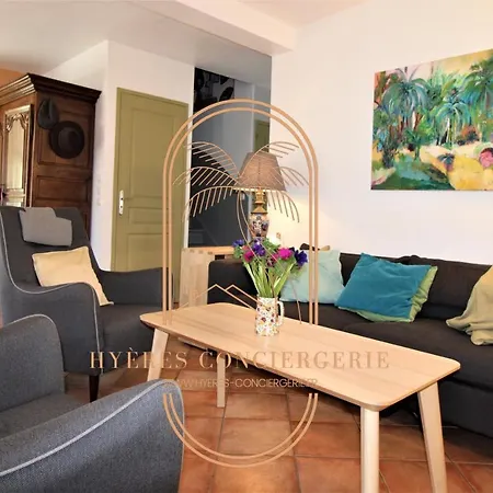 La Quietude-villa T4 Costebelle Plage Almanarre By Hc *