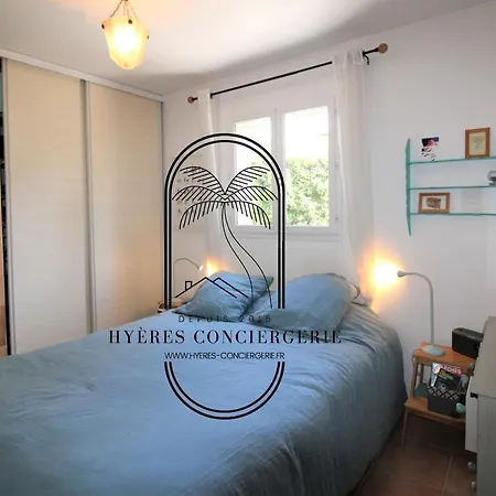 Villa La Quietude-villa T4 Costebelle Plage Almanarre By Hc