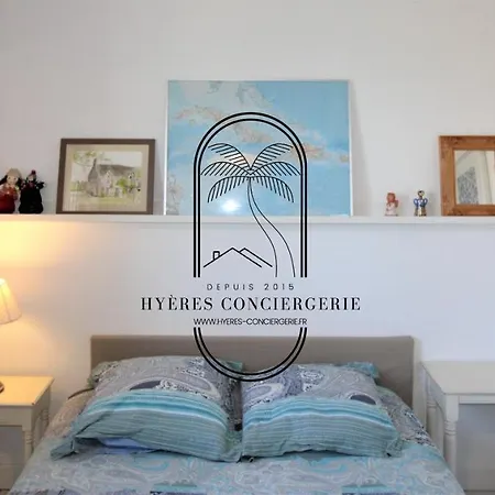 La Quietude-villa T4 Costebelle Plage Almanarre By Hc